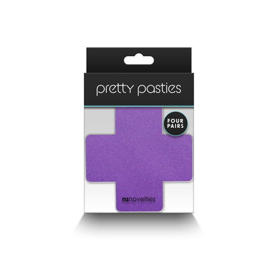 Pretty Pasties Cross I Assorted 4 Pair - SexToy.com