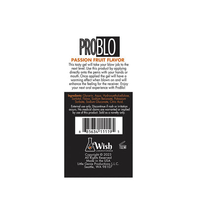 Pro Blo Oral Pleasure Gel 1.5 oz.