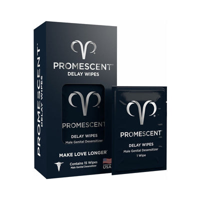 Promescent Delay Wipes 15 - pack - SexToy.com