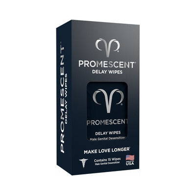 Promescent Delay Wipes 15 - pack - SexToy.com