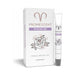 Promescent Female Arousal Buzzing Gel 0.5 oz tube and box with floral design and purple accents.