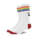 Prowler Pride Socks Wht/rnbw - SexToy.com