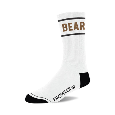Prowler Red Bear Socks Wht/brn - SexToy.com
