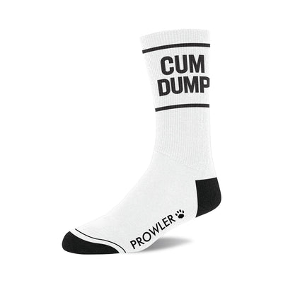 Prowler Red Cum Dump Socks Wht/blk - SexToy.com