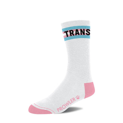 Prowler Trans Socks White - SexToy.com