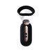 Compact black and rose gold automatic rechargeable pump with silicone cup for vulva and breast use.