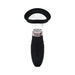 Automatic rechargeable pump with clear cup and black silicone seal for vulva and breast enhancement.
