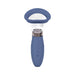 Blue automatic rechargeable pump with silicone seal and clear cup for vulva and breast enhancement.