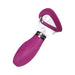Purple automatic rechargeable pump with silicone seal and control buttons for vulva and breast enhancement.