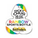 Rainbow Dicky Chug Sports Bottle - SexToy.com