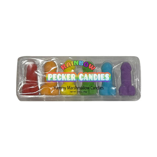 Rainbow Penis Marshmallow Candies - SexToy.com