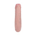 Realrock 7-inch U-shaped double dildo in natural skin tone with realistic texture and veins.