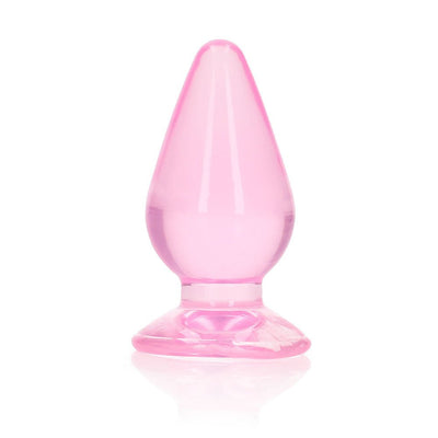 Realrock Crystal Clear 3.5 In. Anal Plug