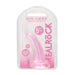 Realrock Crystal Clear Non - realistic Dildo With Suction Cup 4.5 In. Pink - SexToy.com