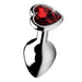 Red Heart Gem Anal Plug - Medium - SexToy.com