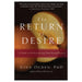 Book cover of The Return of Desire by Gina Ogden, PhD, featuring a sliced pear and a warm, earthy color palette.
