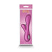 Packaging of Revel Galaxy dual stimulator in purple with ergonomic design and smooth silicone finish.