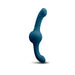 Teal flexible dual-ended personal massager with rotating motor and ergonomic design on white background.