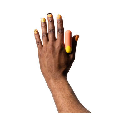 ROMP Riot Rechargeable Bullet Vibrator Light Orange - SexToy.com