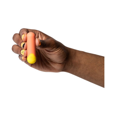 ROMP Riot Rechargeable Bullet Vibrator Light Orange - SexToy.com