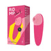 Pink ROMP Shine X clitoral stimulator with rechargeable design and Pleasure Air Technology shown with packaging box.