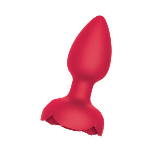 Rose Bud Tushy Light Light - up Silicone Butt Plug - SexToy.com
