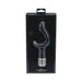 Black Royal Gems Majestic silicone rechargeable vibrator in sleek packaging with decorative silver base detail.