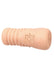 Beige textured Boy 19! Teen Twink Stroker male masturbator with embossed logo on smooth surface.