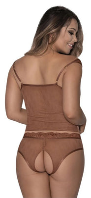 Magic Silk Caramel Kiss Cami & Boyshort Caramel