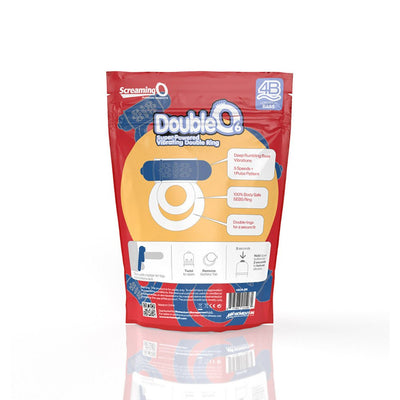 Screaming O 4b Doubleo 6 Vibrating Double Cockring Screaming O 4b Doubleo 6 Vibrating Double Cockring