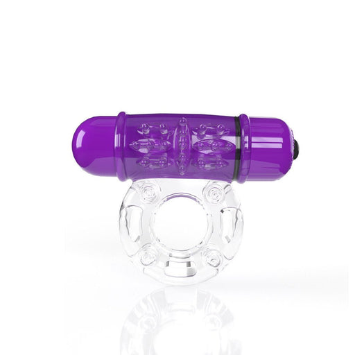 Screaming O 4t Owow Vibrating Cockring Grape - SexToy.com