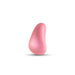 Pink curved personal massager with smooth matte finish designed for ergonomic comfort and discreet use.