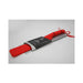 Red double-sided Sei Mio Tyre Paddle with textured tire tread pattern, packaged with black and silver label.