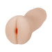 Light skin tone compact stroker with realistic texture and ergonomic shape for comfortable use.