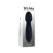 Selopa Power Trip black silicone rechargeable vibrating wand with ergonomic design in branded packaging box.