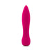 Compact magenta silicone mini vibrator with a smooth, tapered design and ergonomic base for precise stimulation.