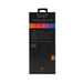 Back view of Sensuelle Daisy Triple Action Blue packaging highlighting features, contents, and warranty details.