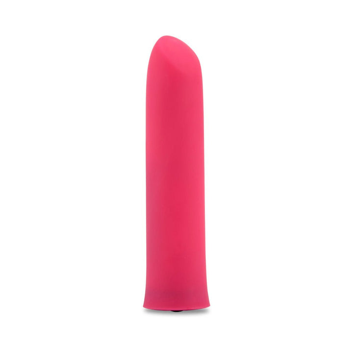 Pink Sensuelle Nubii Evie Bullet vibrator with smooth, curved design and discreet base button.