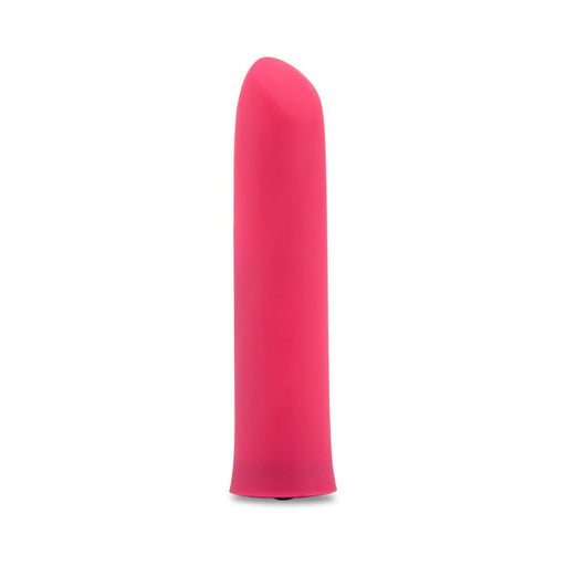 Pink Sensuelle Nubii Evie Bullet vibrator with smooth, curved design and discreet base button.