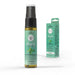 Sensuva Deeply Love You Spearmint throat relaxing spray bottle and packaging with mint leaves design.