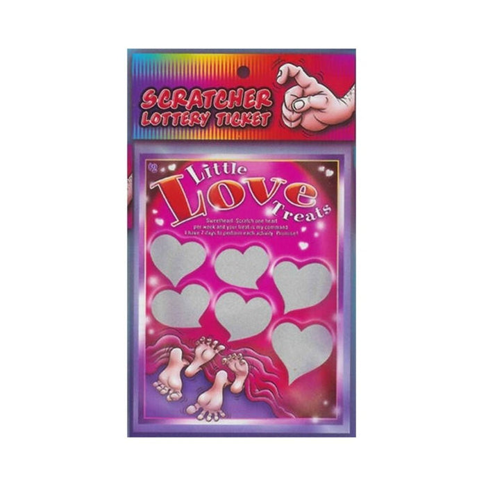 Sexy Scratcher Lottery Ticket Little Love Treats - SexToy.com