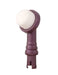 Purple Eroscillator 2 Plus attachment with soft white rounded tip for customizable stimulation.