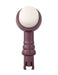 Purple and white interchangeable attachment for Eroscillator 2 Plus clitoral stimulator.
