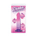 Shades 6.25-inch G-Spot toy in pink to purple ombré with suction base in retail packaging.