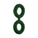 Dark green double C-ring made of flexible silicone with textured surface and embossed Shaft branding.