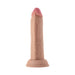 Realistic 6.5-inch flesh-tone silicone dildo with suction cup base and detailed texture.