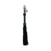 Short Suede Flogger - Black/Black - SexToy.com