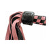 Short Suede Flogger - Pink/Black - SexToy.com