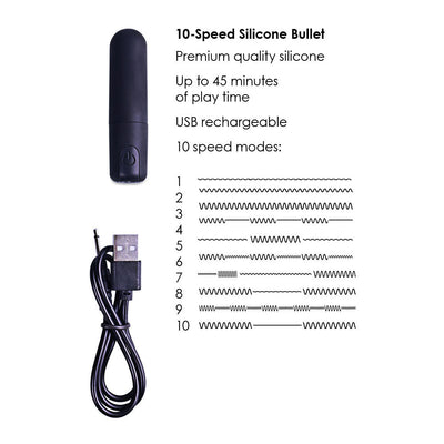 Shots Ouch Vibrating Strap On Boxer - Black