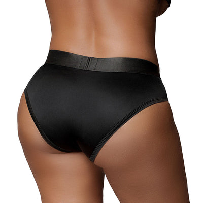 Shots Ouch Vibrating Strap On High-cut Brief